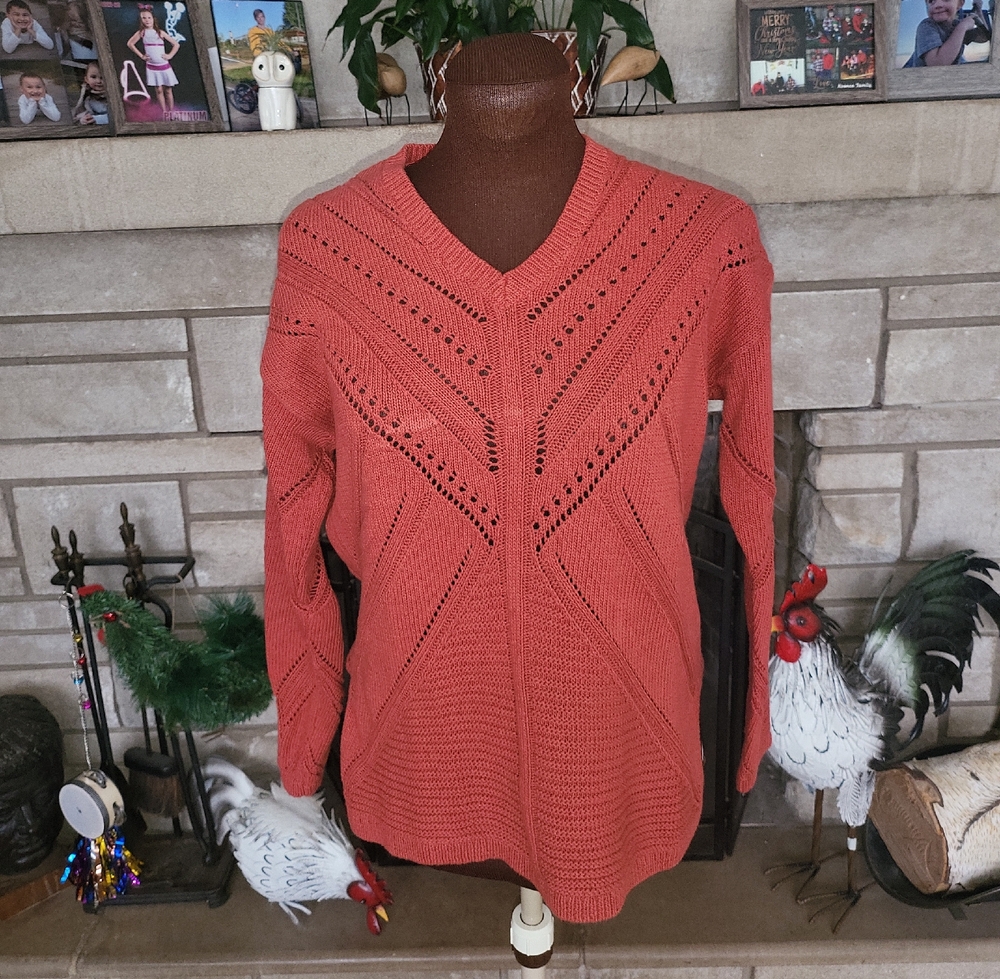 Women's Coral Sweater